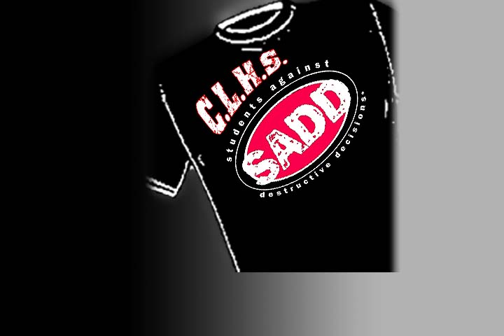 CLHS - SADD Merchandise<   Select colors and styles available in your choice of T-shirts | Hoodies | Crew Necks.