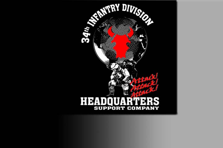 Headquarters Support Company Offical Gear Merchandise<   Select styles available in your choice of T-shirts | Hoodies | Crew Necks.